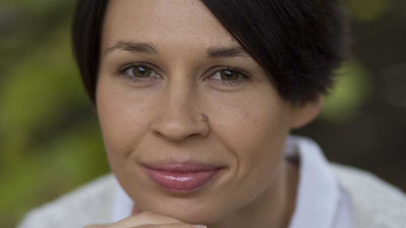 Portraitfoto der Schriftstellerin Sofia Andruchowytsch. Foto: Alexander Chekmenev